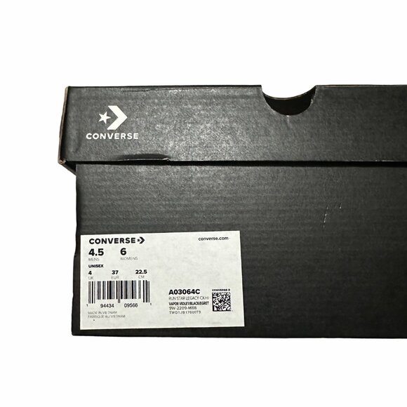 ⭐Converse Run Star Legacy CX Hi Sz 6 Women Shoes Platform Purple Sneaker A03064C - Picture 7 of 14